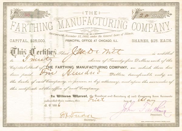 Farthing Manufacturing Co.